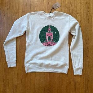 Casa Bonita Twilight Tower Crew Sweater NWT